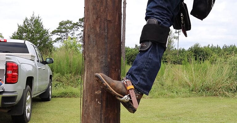 lineman climbing boots