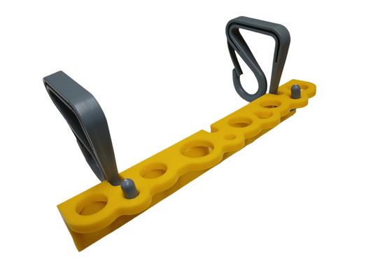 Plastic Technique Bucket Caddy Tool Bar W/Hooks - 220020