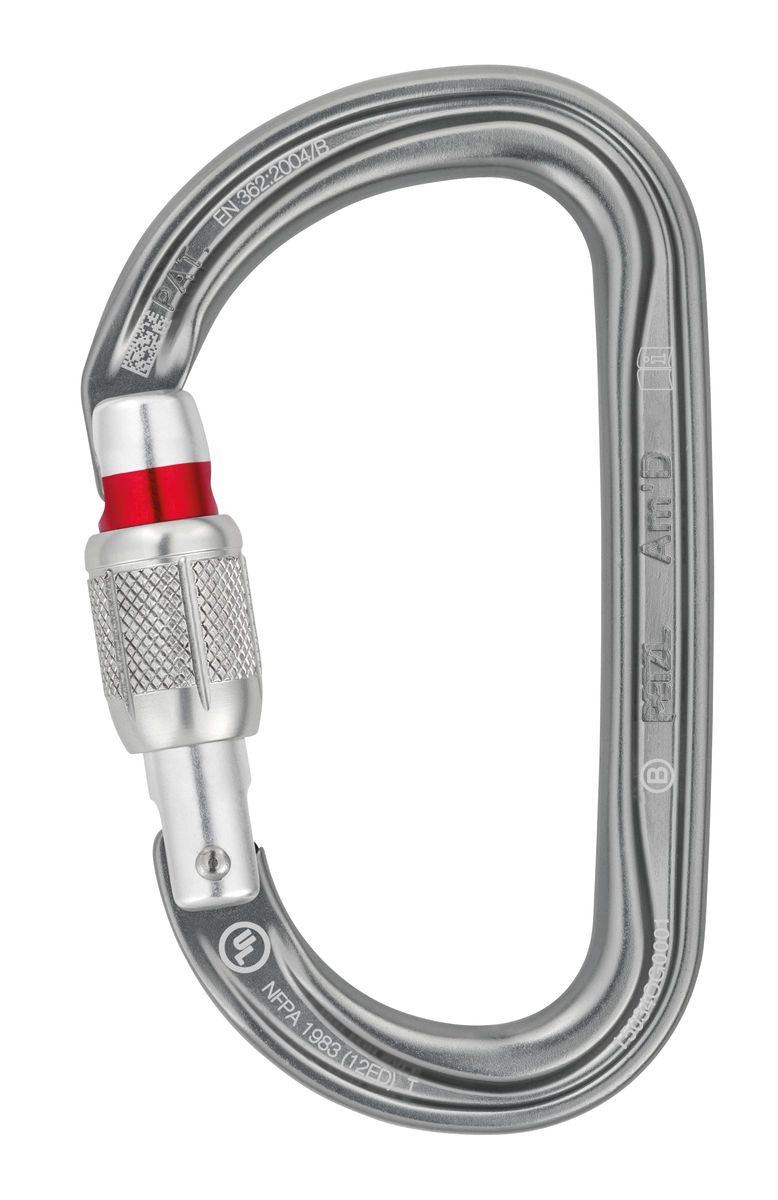 Petzl Am'D Ball Lock Carabiner -Silver