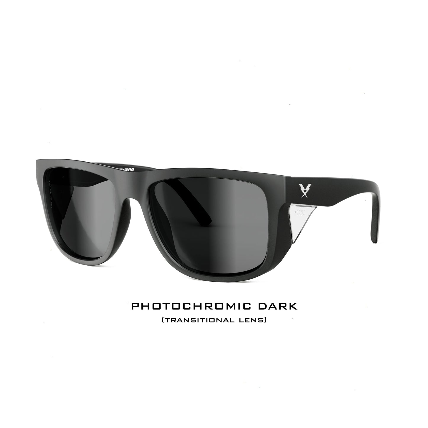 A Phase Z87+ Matte Black Photochromic - eyewear-J.L. Matthews Co., Inc.