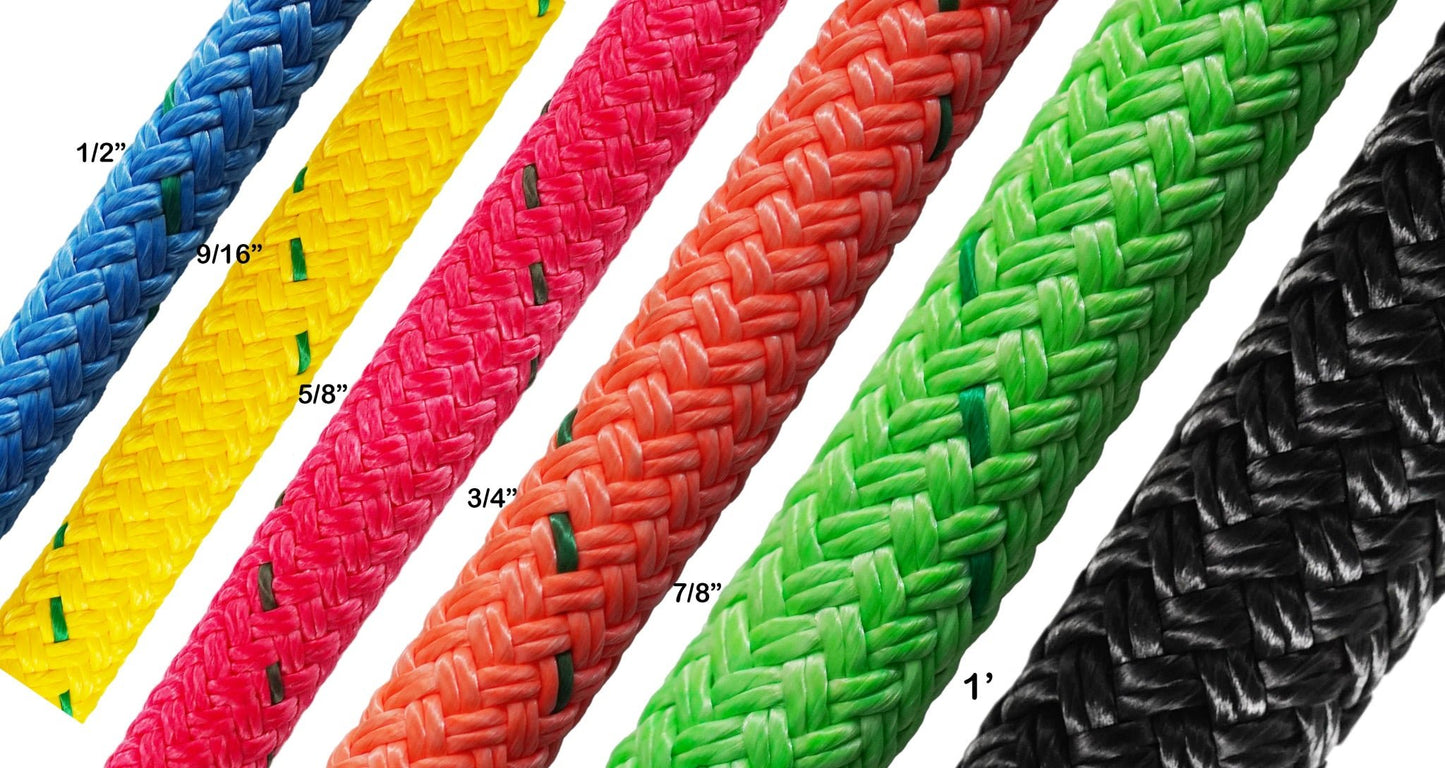 All Gear 5/8" Husky Bull Rope Composite Rigging Line