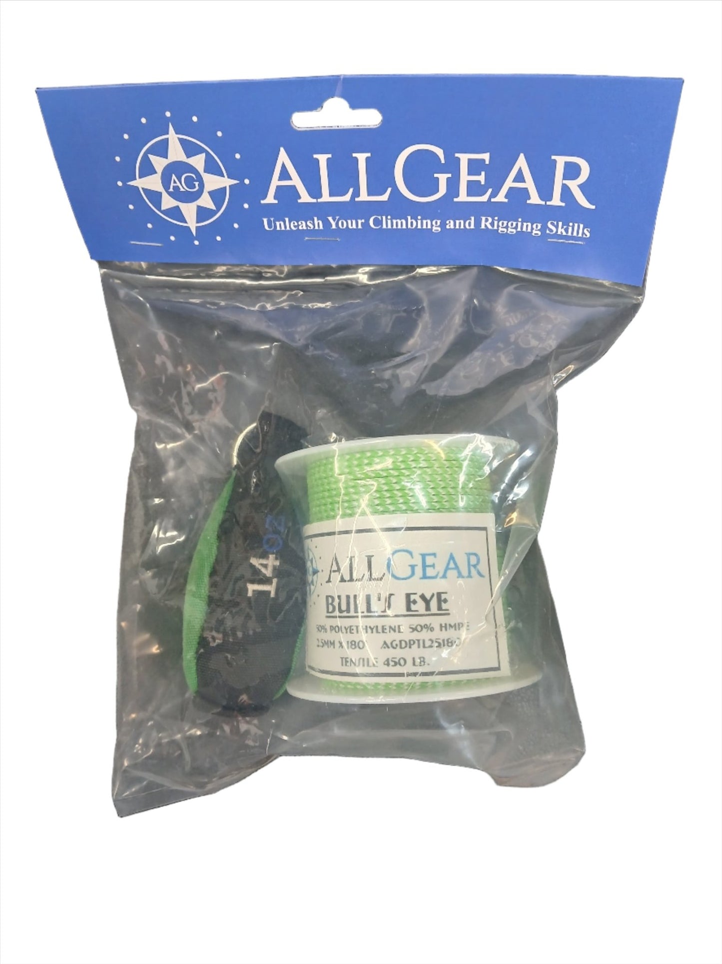 All Gear Arborist Throw Line Kit Throw Bag Combos AGTB14&DPTL25180