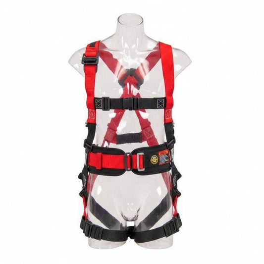 Bashlin Arc Flash Bucket Truck Harness Fixed Chest Strap - 662RA-O