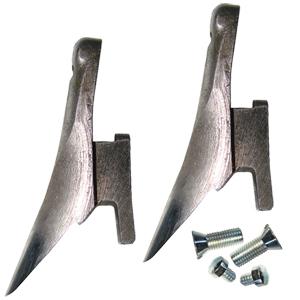 Bashlin Pole Replacement Polished Gaffs Climbing Spikes - 14P