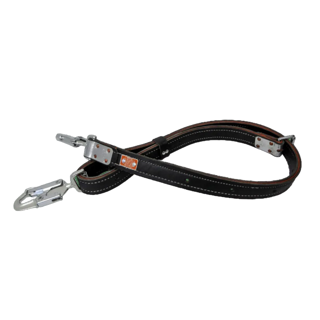 Bashlin Pole Strap Heavy Leather Lineman Positioning Strap - 78XX-2HL