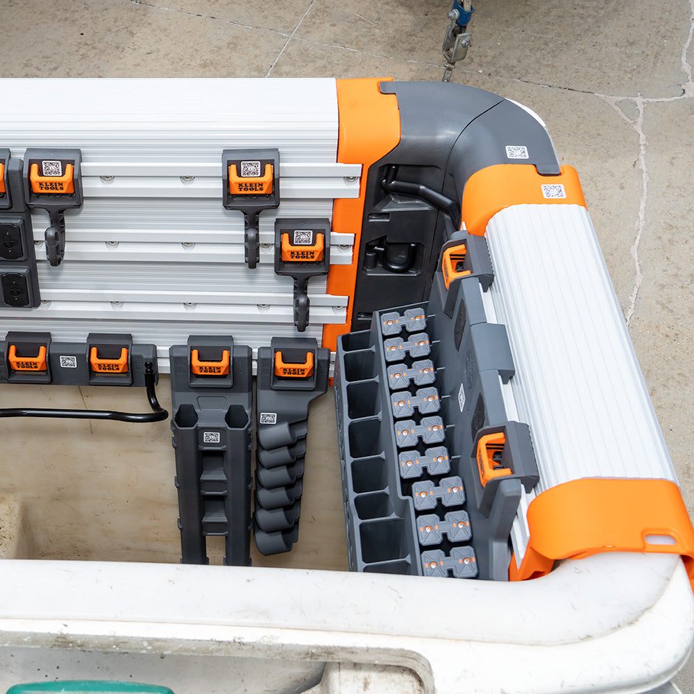 Bucket Work Center Rail System