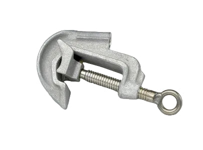 Bierer 1.5" Aluminum Serrated C Clamp - B-15ACBT15 - Grounding-J.L. Matthews Co., Inc.