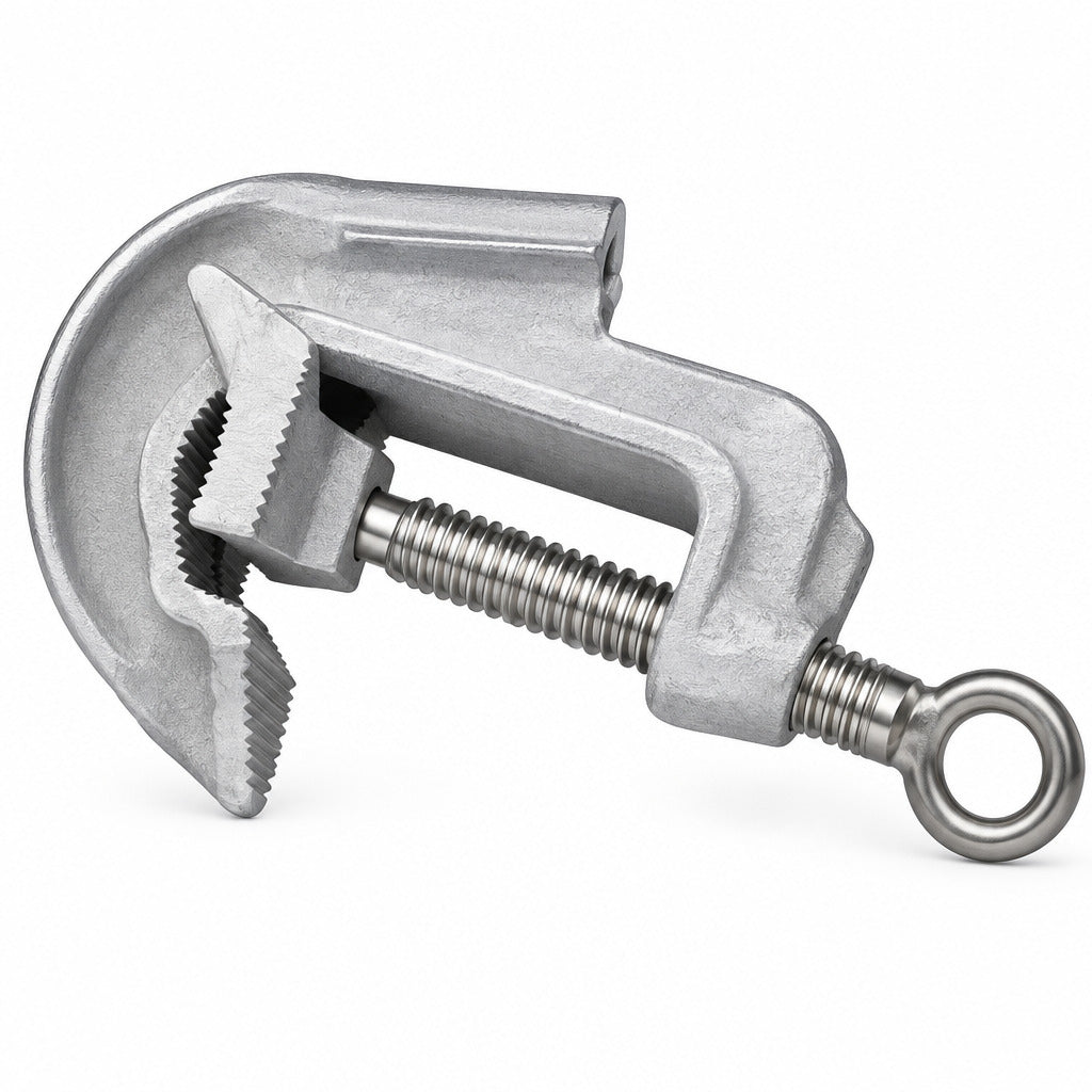 Bierer 1.5" Aluminum Serrated C Clamp - B-15ACBT15