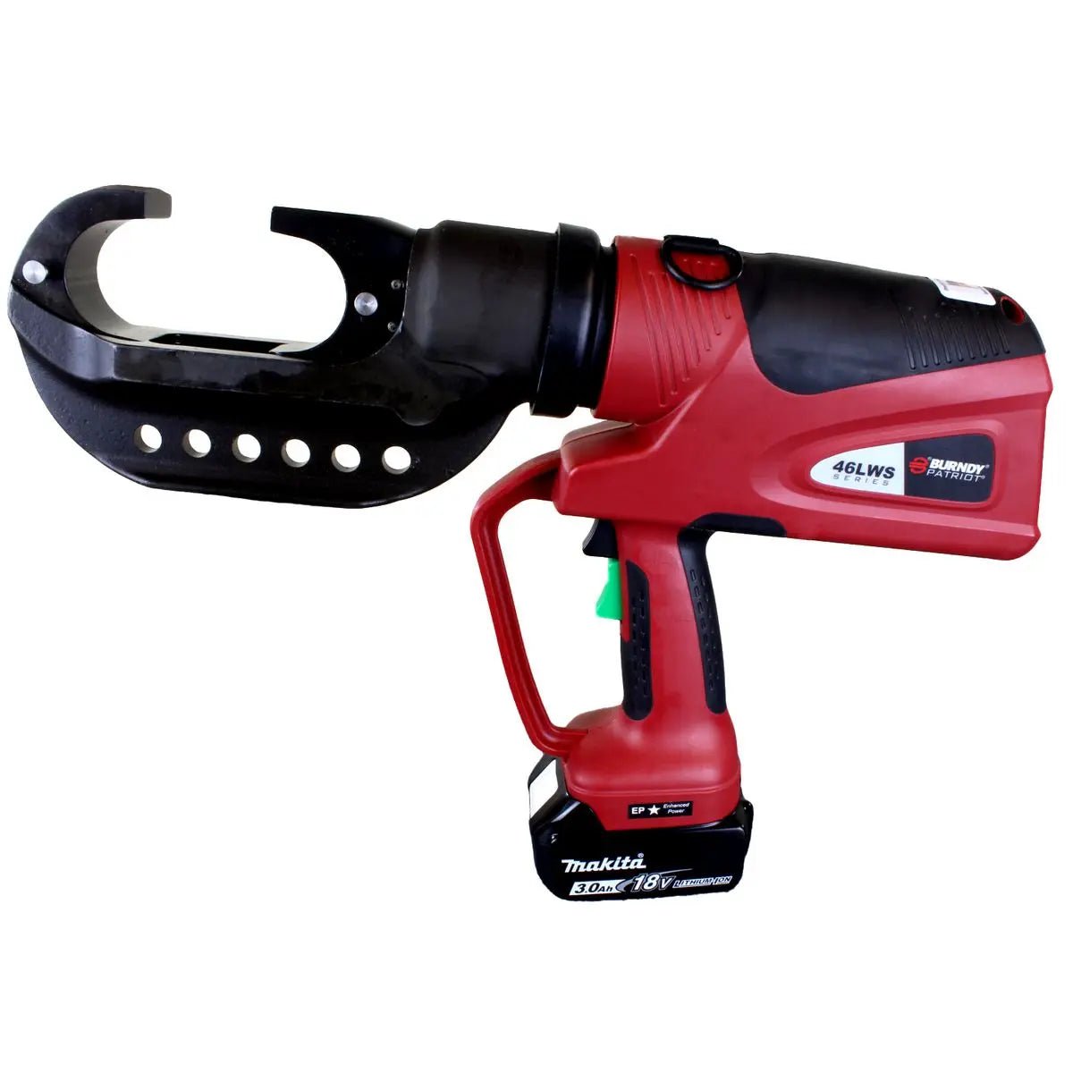 Burndy Patriot 15-Ton Crimper C-Head Crimping Tool- PAT46LWSLI
