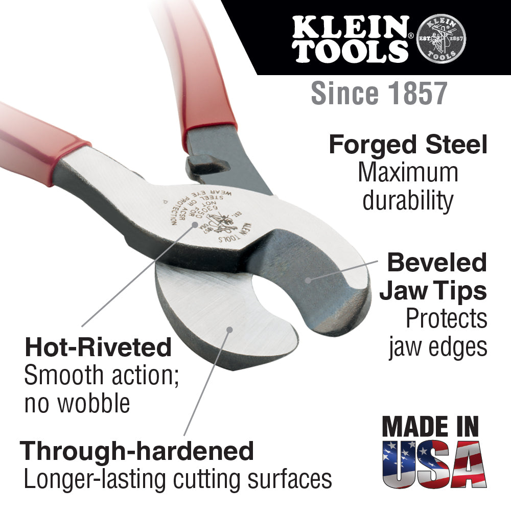 Klein Journeyman High Leverage Wire Cutter - J63050