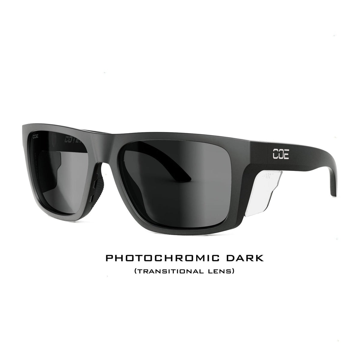 Co Eyewear Outrigger Z87+ Matte Black Protective Glasses - eyewear-J.L. Matthews Co., Inc.