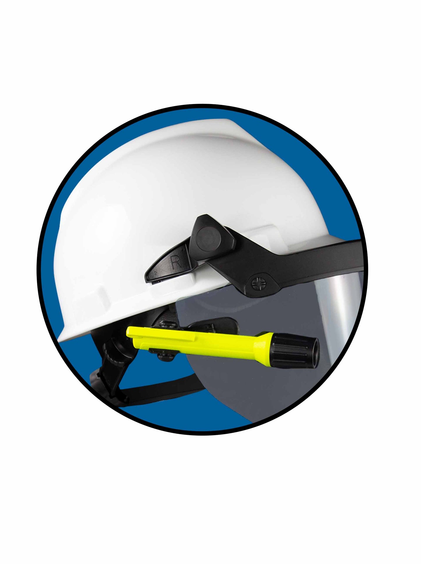 NSA 12 Cal Faceshield Hard Hat H12HTHAT