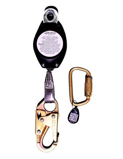 Elk River 7' Web Cable Retractable Climbing Carabiner - 22507