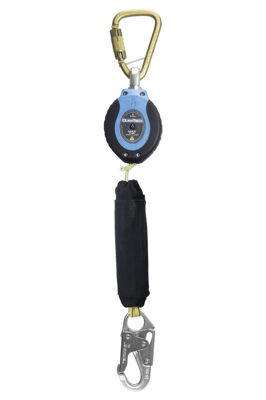 FallTech 9' Arc Flash DuraTech® MAX Personal SRL with Steel Snap Hook - 82909SC1 - J.L. Matthews Co., Inc.