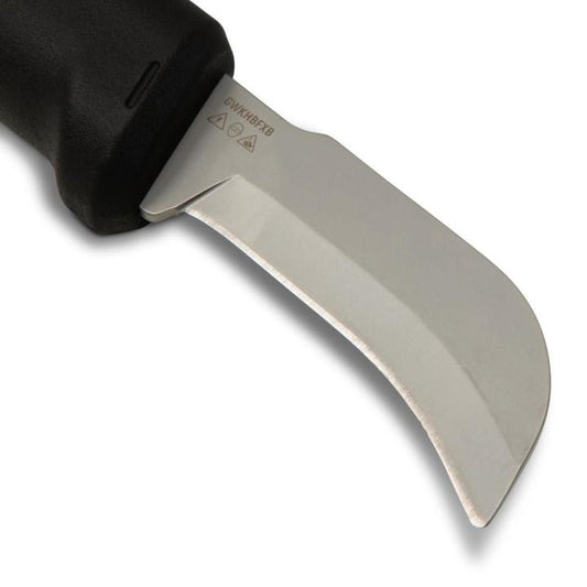 Gearwrench Lineman Fixed Blade Hawkbill Knife with Blunt Tip - GWKHBFXB - Hand Tool-J.L. Matthews Co., Inc.