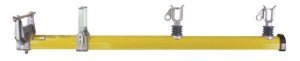 Hastings 6' Extension Super U Arm w/2 Wire Holders & Insulators - 7545