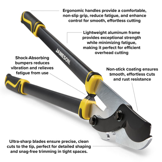 Jameson 32" Geared Bypass Lopper Pruning Scissors - HL-BP202