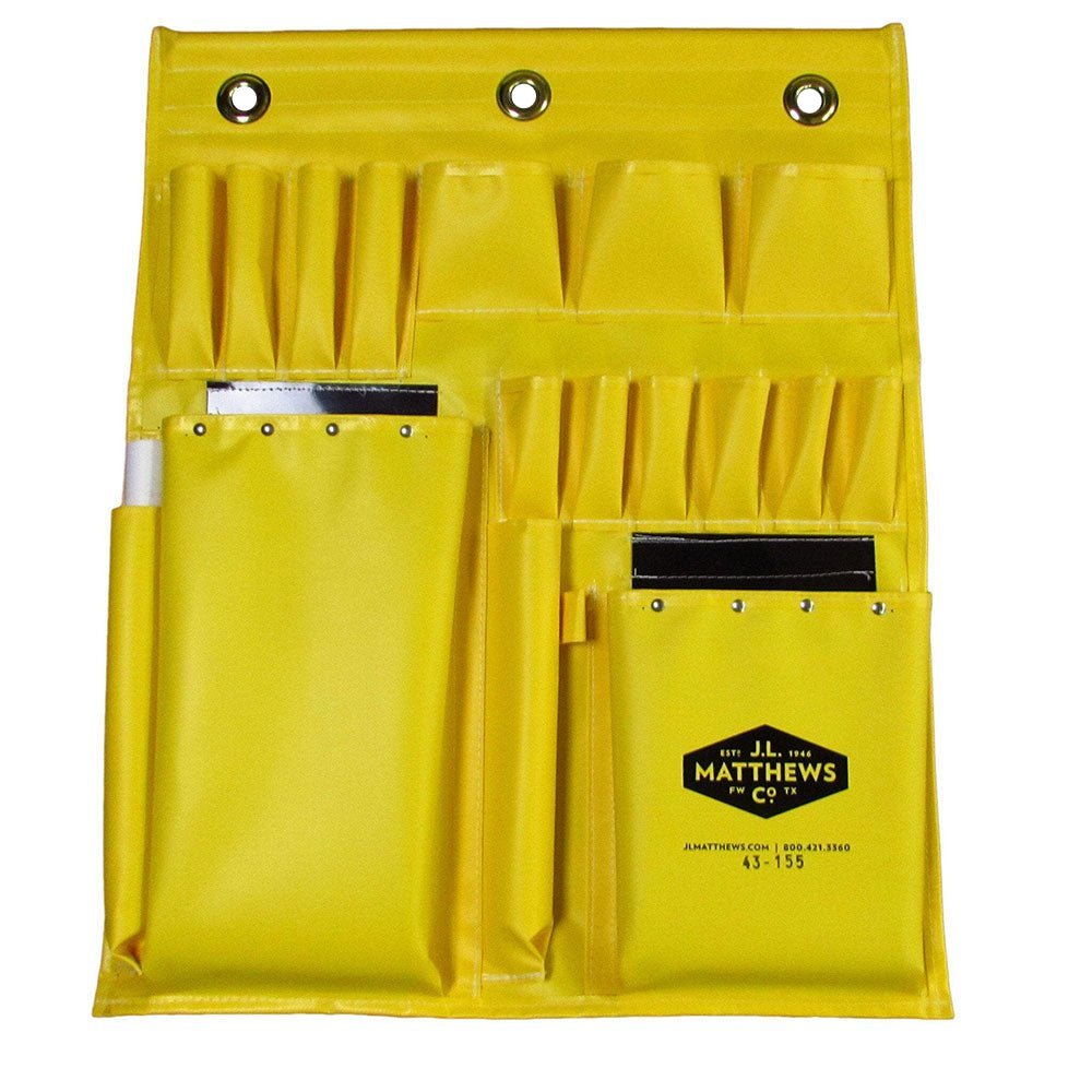 J.L. Matthews Tool Apron 16 pockets Linemen Tool Board - 43-155