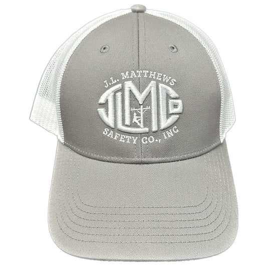 J.L. Matthews Grey Throwback Snap-Back Hat- JLM-Hat-Throwback