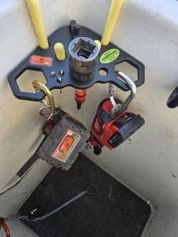 Journeyman Gear Corner Pocket 2 Bucket Tool Organizer - JGCP2 - Buckets