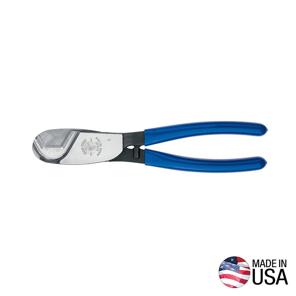 Klein 1-Inch Coaxial Plier Lineman Cable Cutting Pliers - 63030