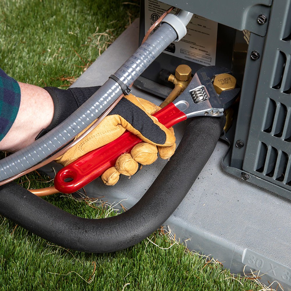 Klein 10" Heat-treated Extra Capacity Adjustable Wrench