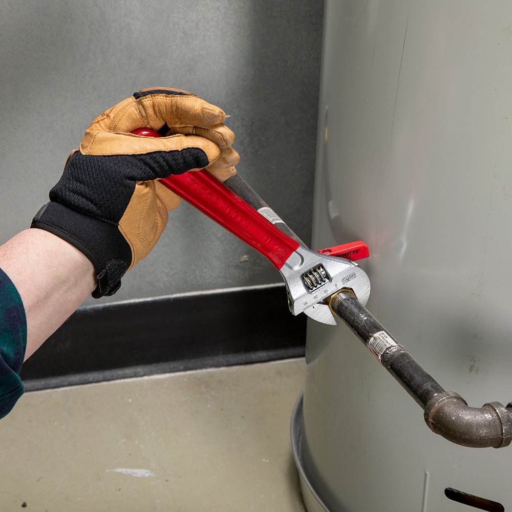 Klein Adjustable Wrench Extra Capacity