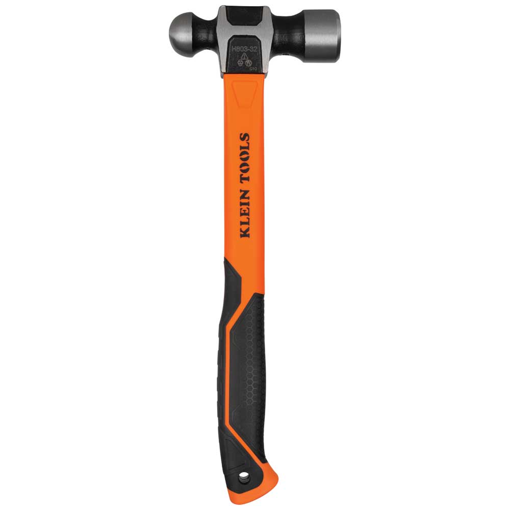 Klein 15 - Inch Crowned Face Ball - Peen Hammer - H803 - 32 - J.L. Matthews Co., Inc.