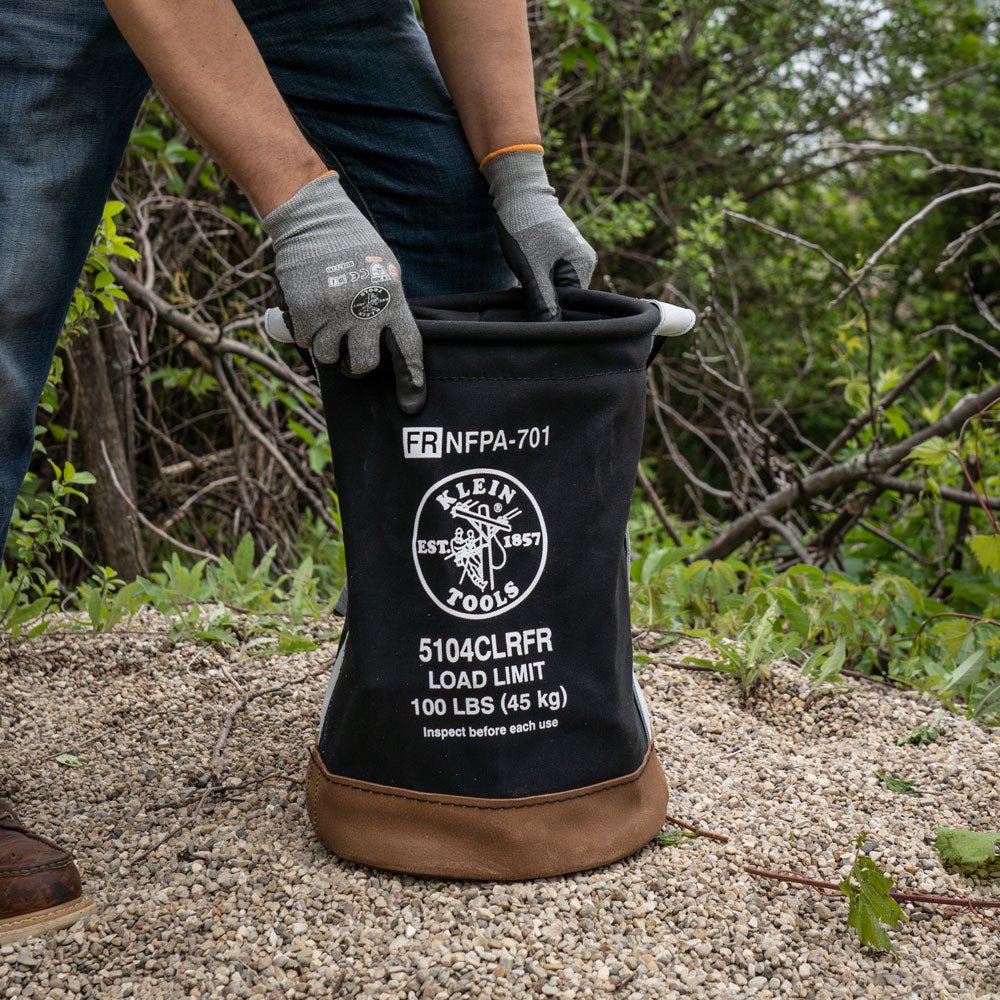 Flame-Resistant Top Closing Tool Bag
