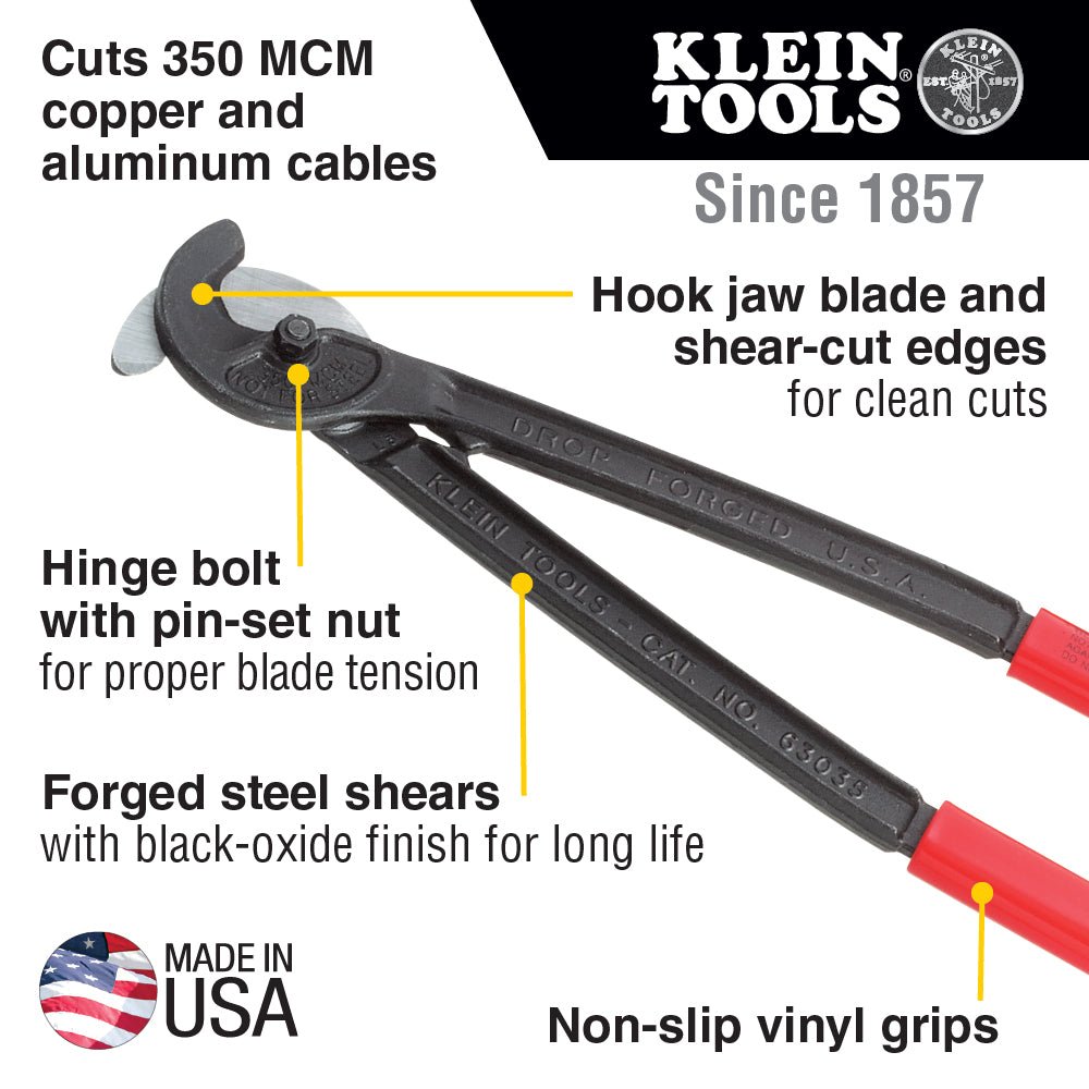 Klein 17" Utility Cable Cutter - 63035 - Cutters