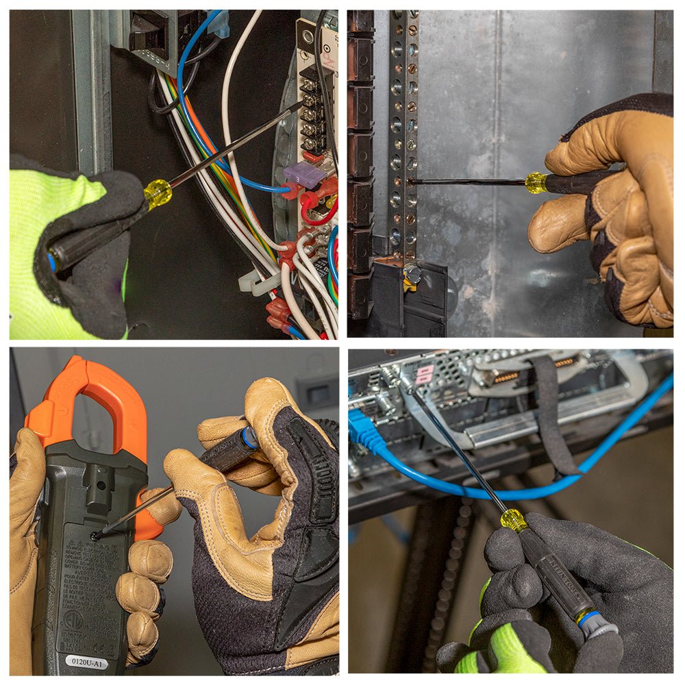 Klein 5-Piece Screwdriver Set, Electronics Slotted and Phillips