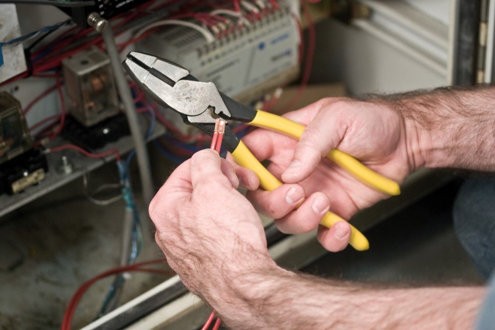 Klein 9'' Crimping PSide - Cutting Pliers