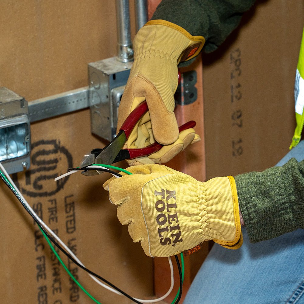 Leather Palm Work Gloves