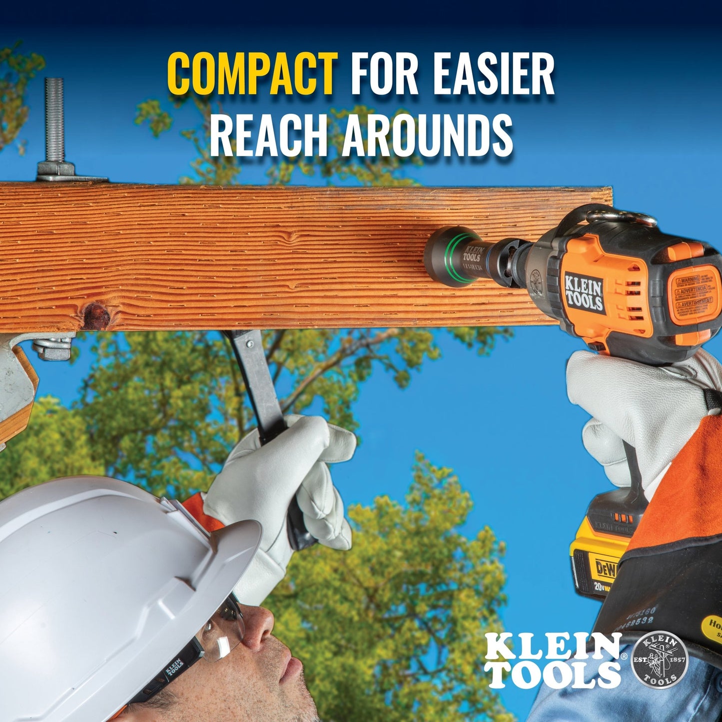 Klein Mini Impact Socket 5 - in - 1 Linemen Net Runner NRHDM - J.L. Matthews Co., Inc.