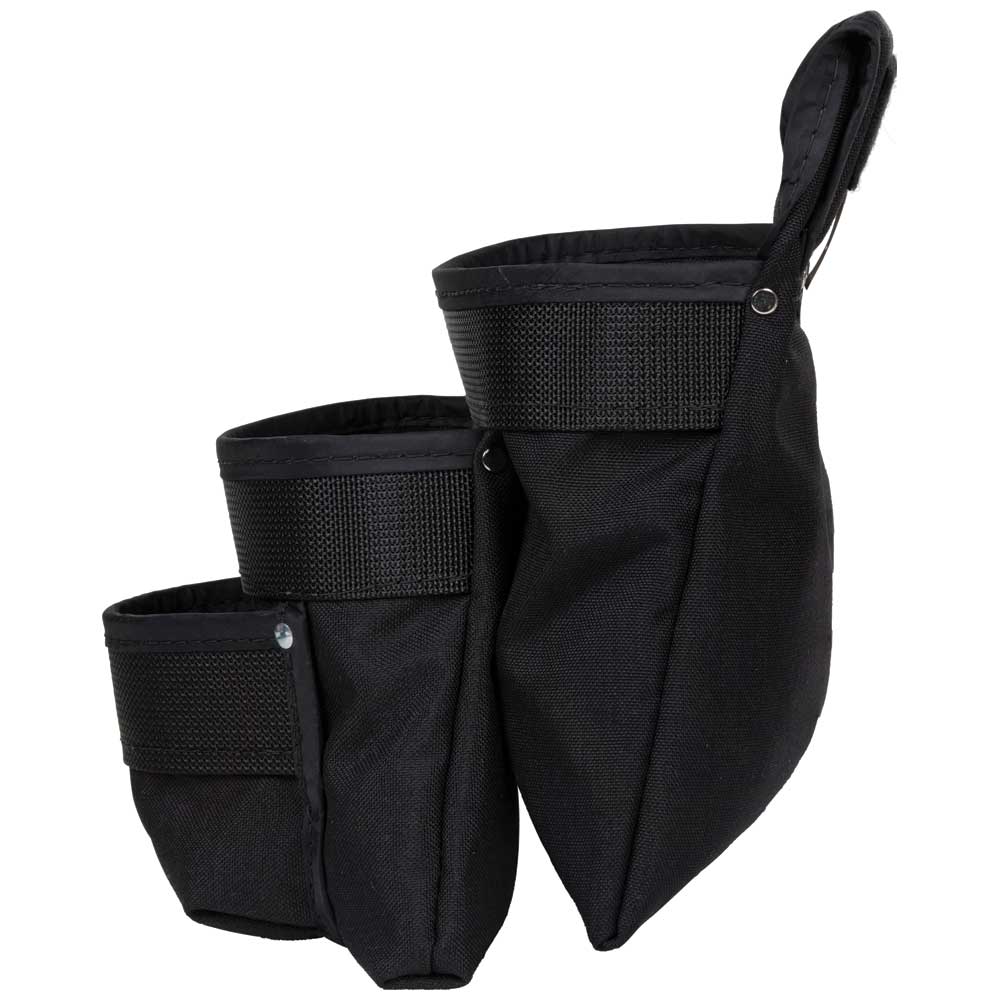 Klein PowerLine Utility Pouch 3 - Pocket Tool Storage Bag - 5703 - Holsters