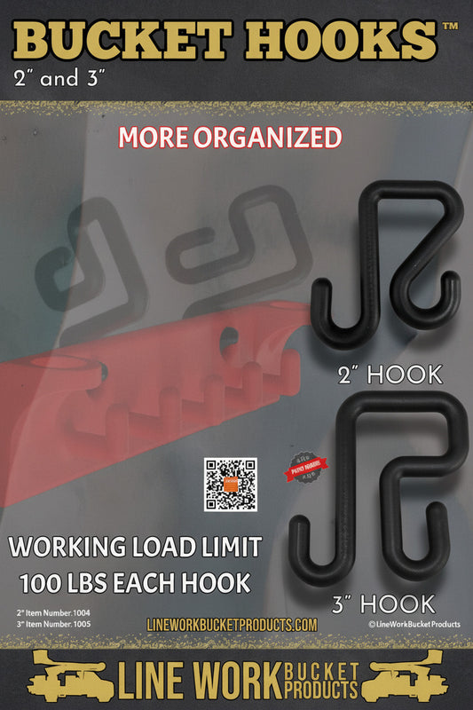 Line Work 3" Bucket Hook - 1005