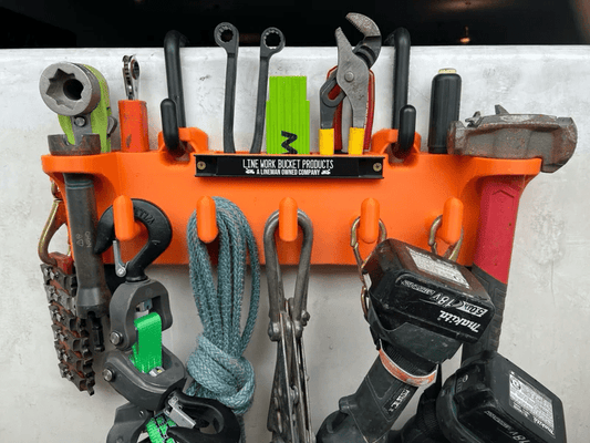 Line Work Big Rack Double D Tool Organizer W/Magnet- 1027DD