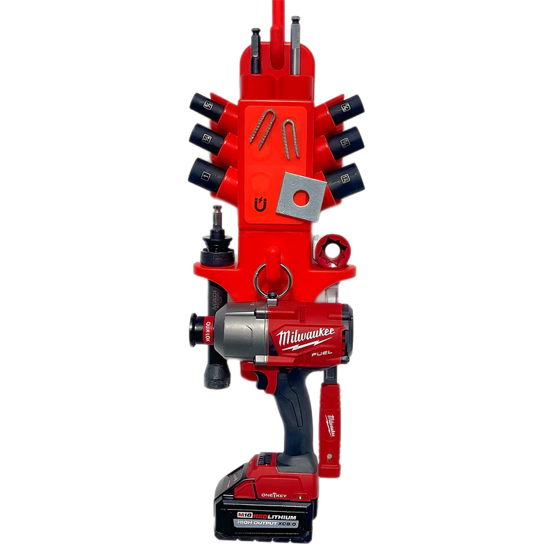 Line Work Linemen Socket Pocket W/One 3" Hook - 1015 - Buckets - J.L. Matthews Co., Inc.
