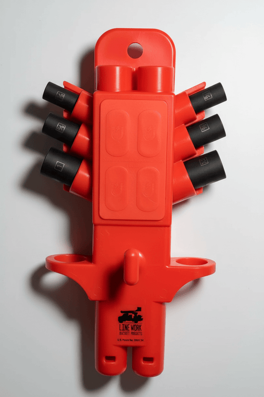 Line Work Linemen Socket Pocket W/One 3" Hook - 1015