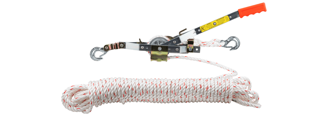 Maasdam 3/4 Ton Rope Pulling Hoist W/100' Rope - A - 100 - Hoists