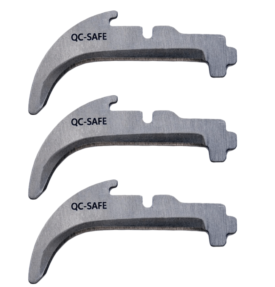 Madi Lockback Quick-Change 3pc Lineman Safety Blade Pack - LB-QC3PK-2S