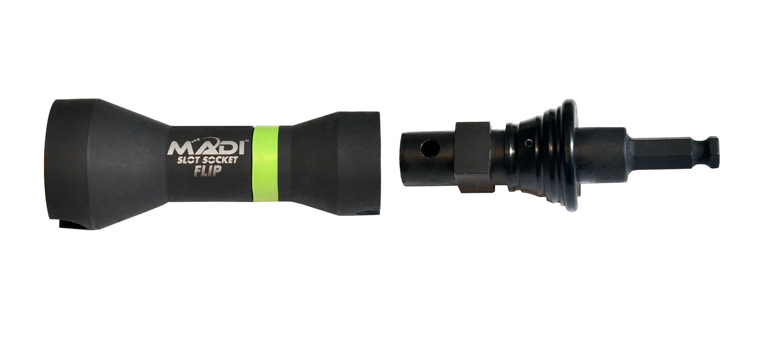 MADI Compact Slot Socket Flip with Secure Lock Adapter - SS - 7 - Sockets