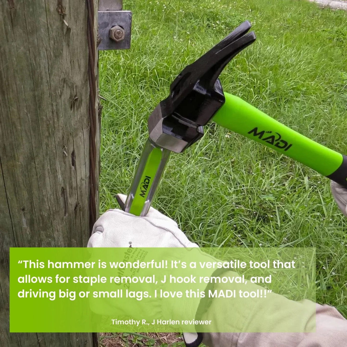 Claw Milled Hammer
