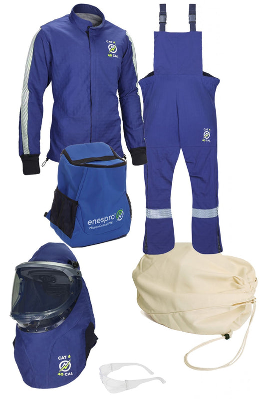 NSA Arc Flash Kit without Gloves Safety Apparel - ARC40KITNG - J.L. Matthews Co., Inc.