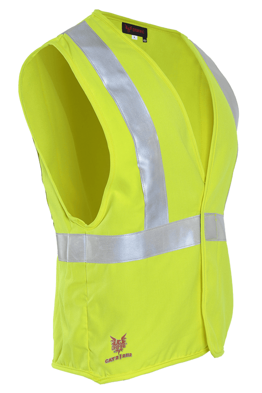 NSA DRIFIRE FR Safety Vest Hi - Vis Twill Class 2 Work Jacket - V20TV2V