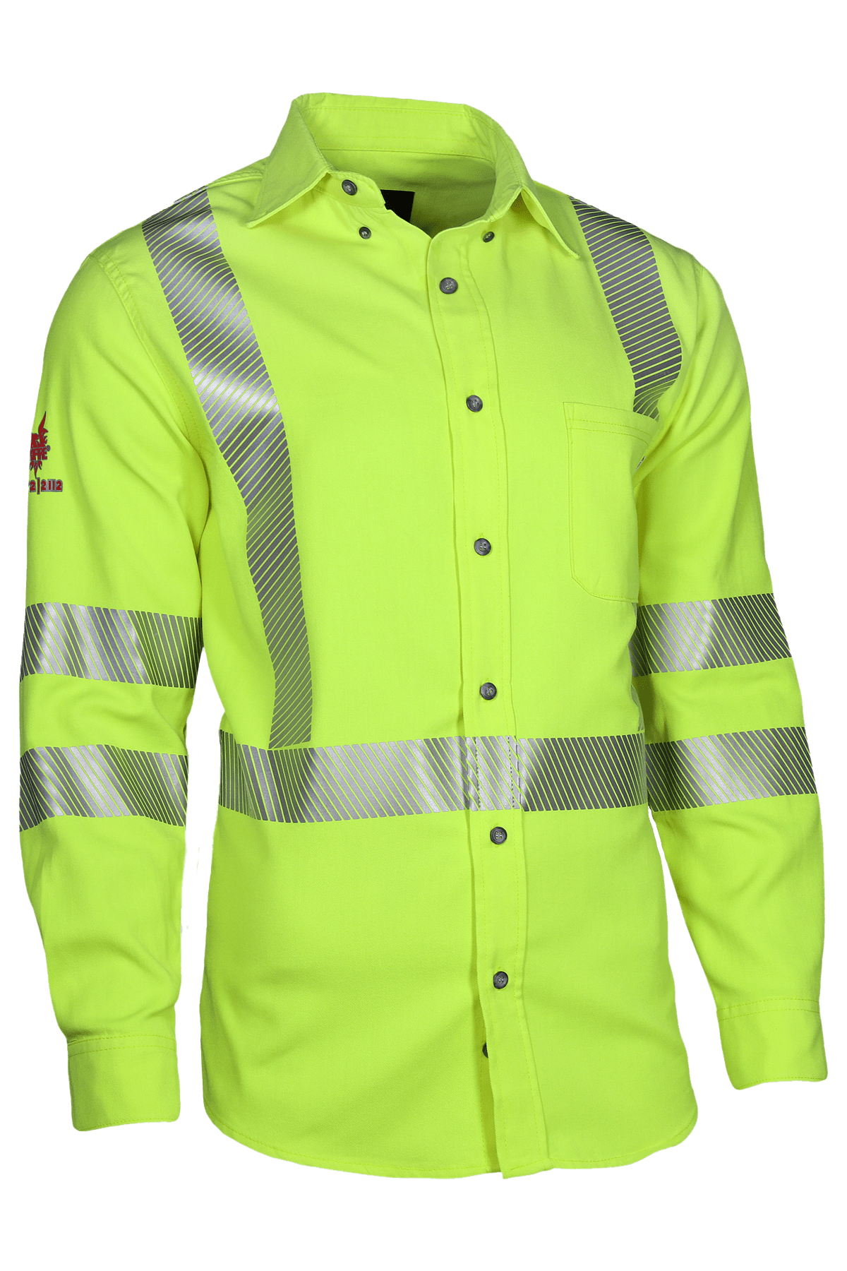 NSA DRIFIRE Hi-Vis Work Shirt Class 3 FR Workwear - SHRTV3C3