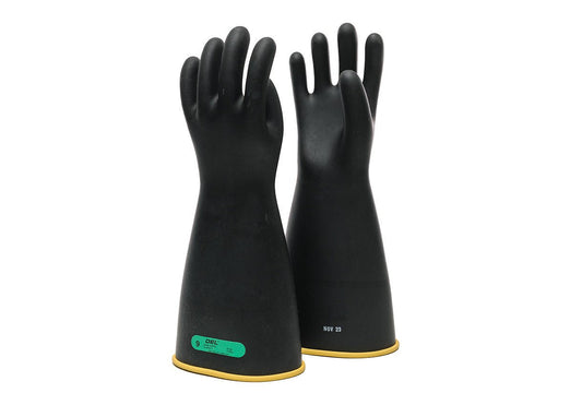 OEL Class 3 Rubber Gloves 16" Insulating Hand Glove - IRG-3-16-BY