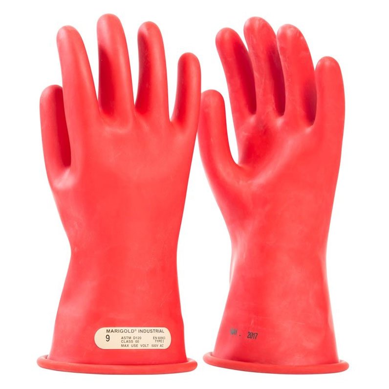 OEL Class 0 Rubber Gloves 11" - IRG - 0 - 11 - B - J.L. Matthews Co., Inc.