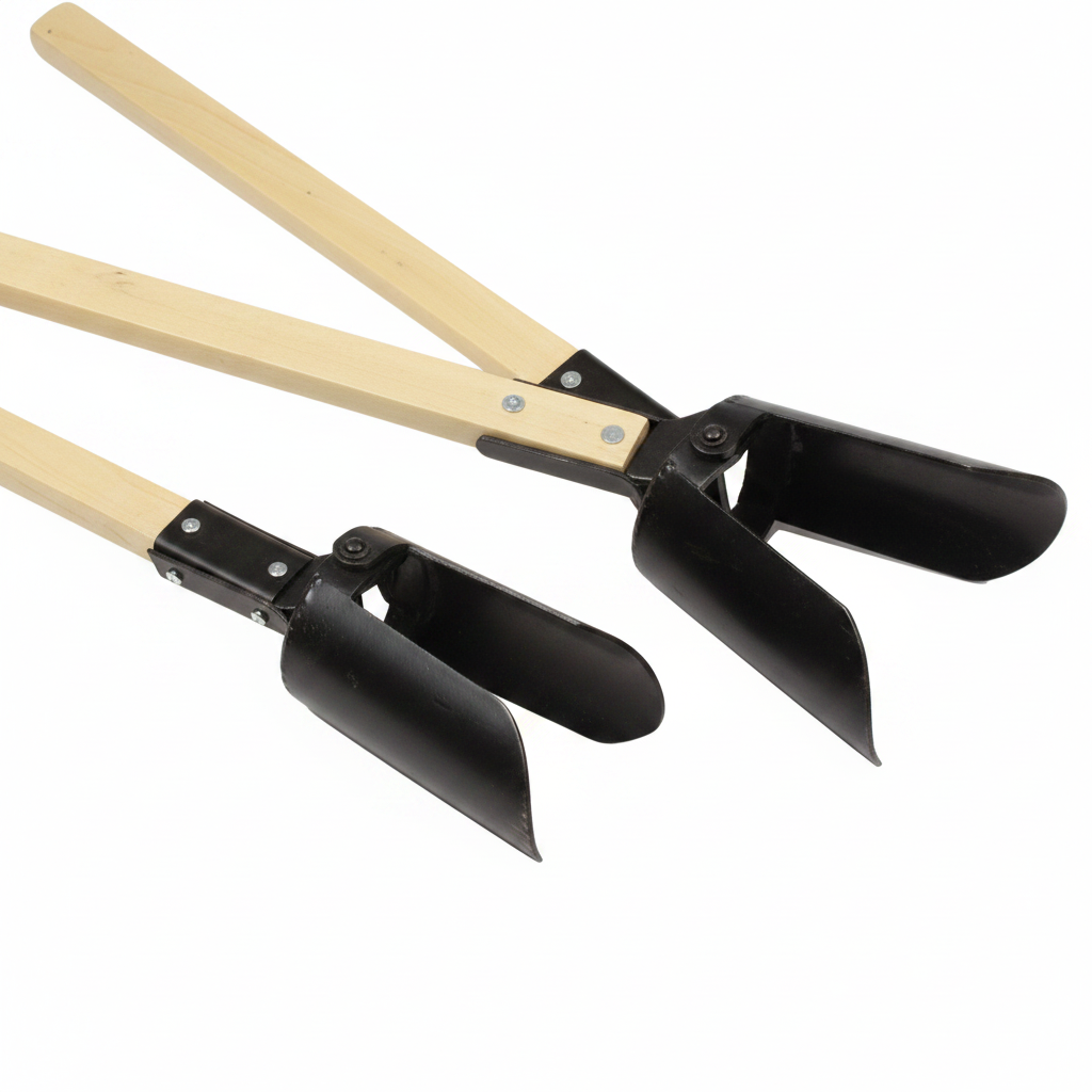 OshKosh 7' Post Hole Digger Split Handle Digging Tool-2050-7