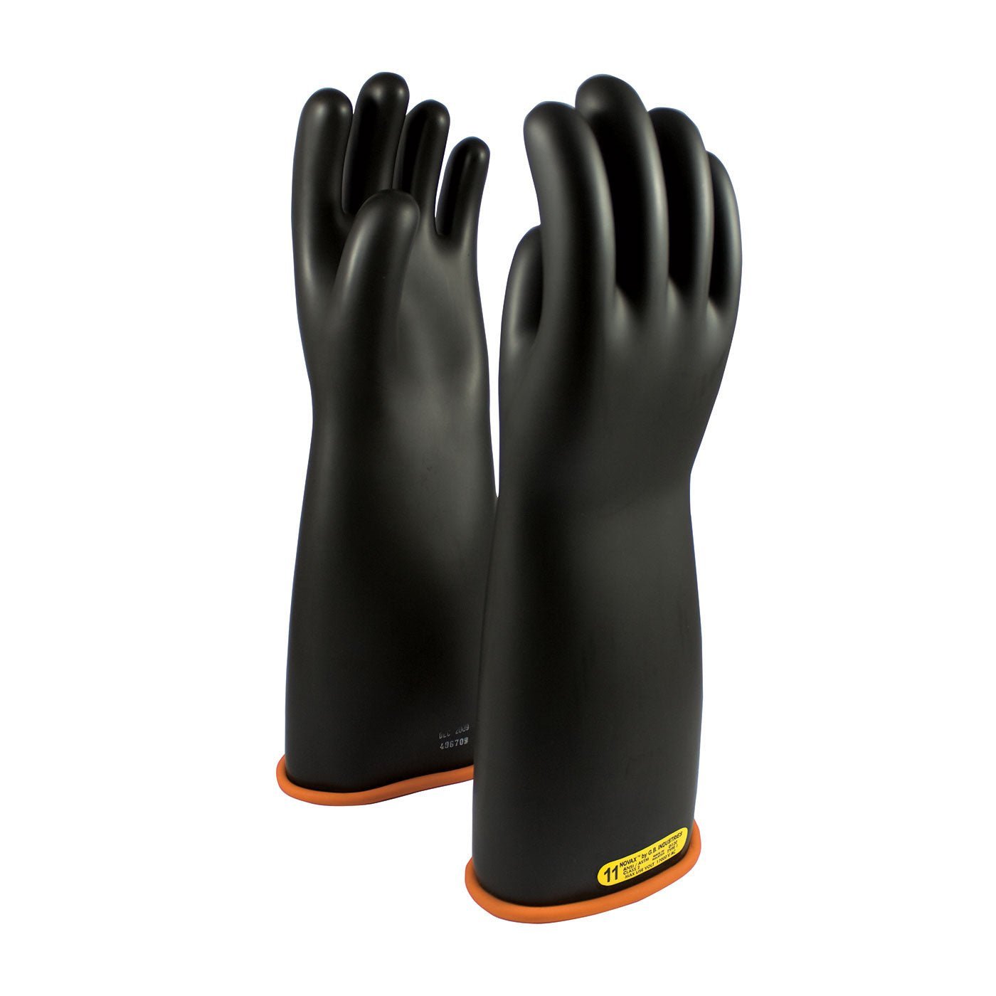 PIP 18" Class 2 Rubber Insulating Glove with Straight Cuff - IRG-2-18-B